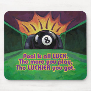 Alfombrilla De Ratón El estanque es la suerte