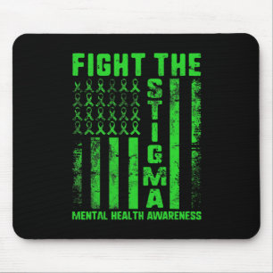 Alfombrilla De Ratón El estigma, la conciencia sobre la salud mental, l