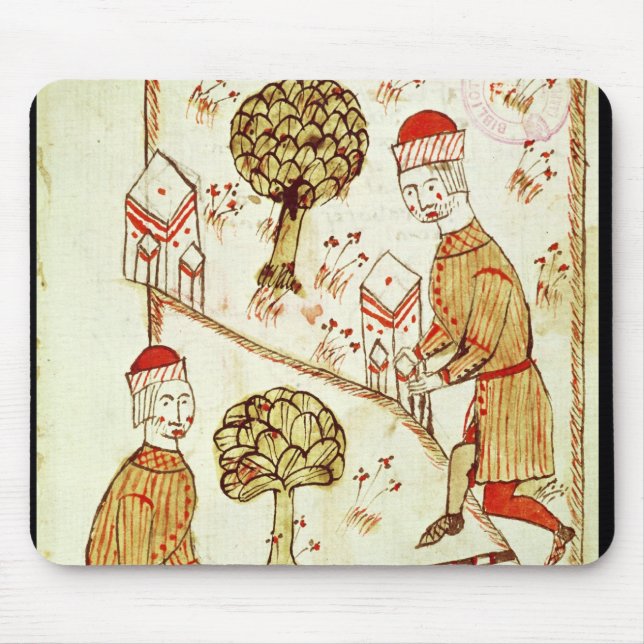 Alfombrilla De Ratón El examinar y demarcación de la tierra (Frente)