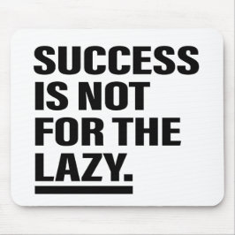 Alfombrilla De Ratón El éxito del arte inspirador Tips de vida citas ar