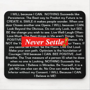 Alfombrilla De Ratón El éxito habla el cojín de ratón