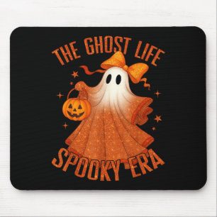 Alfombrilla De Ratón El fantasma de la era del fantasma de Halloween