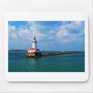 Alfombrilla De Ratón El faro de Chicago