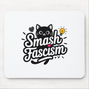 Alfombrilla De Ratón El fascismo sacudido resiste el fascismo femenino