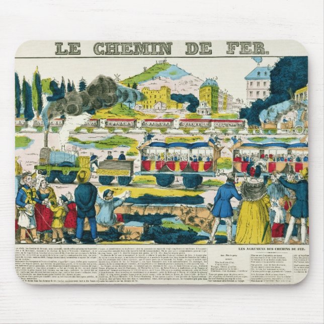 Alfombrilla De Ratón El ferrocarril (Frente)