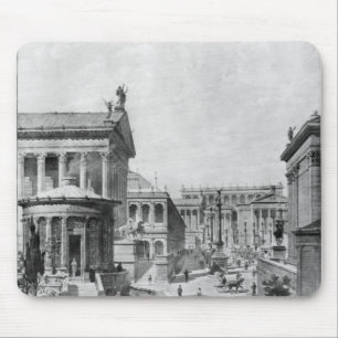 Alfombrilla De Ratón El foro romano de Antiquity, 1914