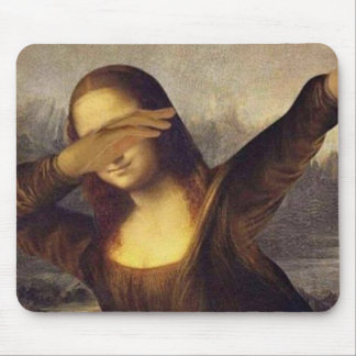 Alfombrilla De Ratón El frotar de Mona Lisa