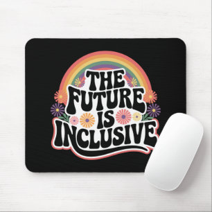 Alfombrilla De Ratón El Futuro es Bandera LGBTQ Arcoíris Inclusivo Gay 