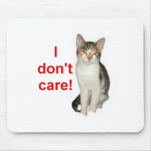 Alfombrilla De Ratón El gatito no cuida