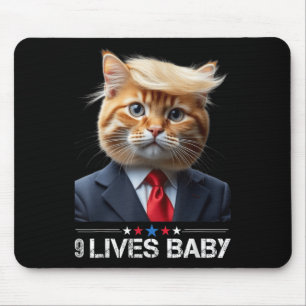 Alfombrilla De Ratón El gato Trump 9 vive a un bebé