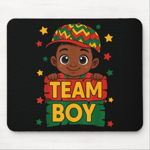 Alfombrilla De Ratón El género de los chicos negros de Team Boy revela 