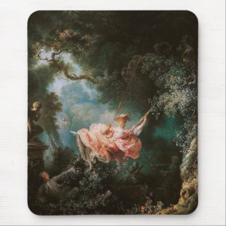 Alfombrilla De Ratón El giro de Jean-Honoré Fragonard