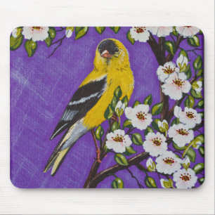 Alfombrilla De Ratón El Goldfinch americano