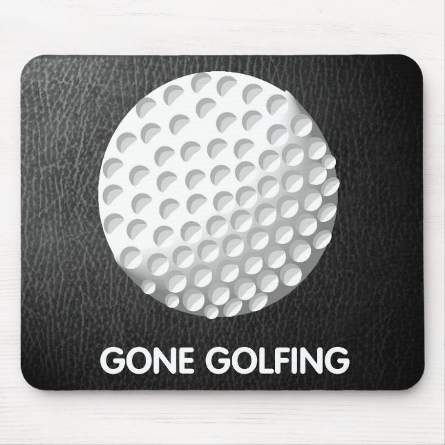 Alfombrilla De Ratón El Golfing ido (Frente)