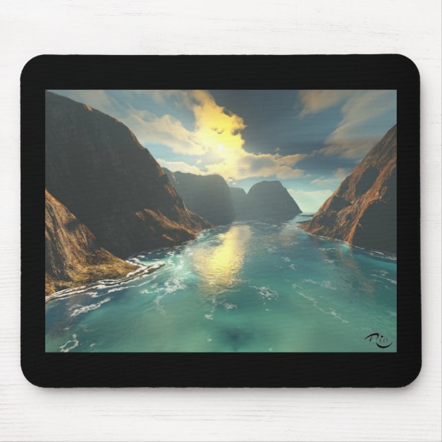 Alfombrilla De Ratón El Gorge Mousepad (Frente)