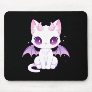 Alfombrilla De Ratón El Gótico Kawaii Pastel Asombroso Bruto Demon Wing