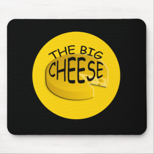 Alfombrilla De Ratón El gracioso Jefe Queso Mousepad