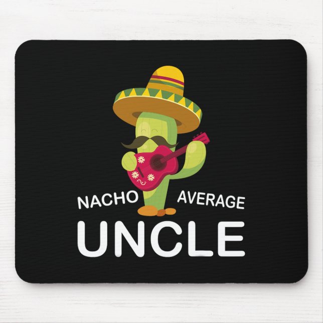 Alfombrilla De Ratón El gracioso tío Chiste Humor Gracioso Nacho Promed (Frente)