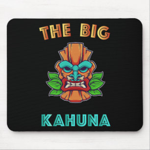 Alfombrilla De Ratón El gran regalo de padre hawaiano tiki kahuna graci