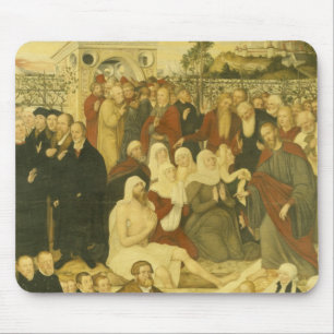Alfombrilla De Ratón El grupo de los reformadores en un milagro