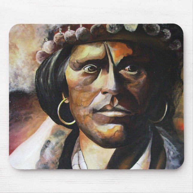 Alfombrilla De Ratón El guerrero (Frente)