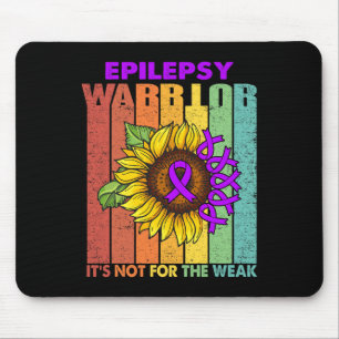 Alfombrilla De Ratón El guerrero de la epilepsia no es para débiles