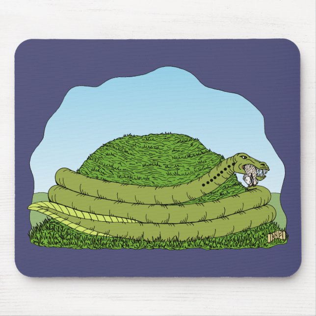 Alfombrilla De Ratón El gusano de Lambton (Frente)