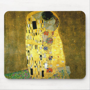 Alfombrilla De Ratón El ~ Gustavo Klimt del beso