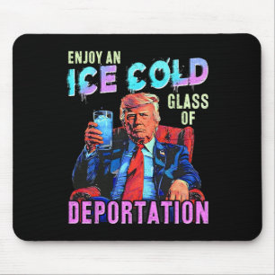 Alfombrilla De Ratón El Hielo Disfruta De Un Helado Frío De Deportación