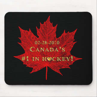 Alfombrilla De Ratón ¡El hockey de Canadá Triunfo-Anticuado! +Hoja de