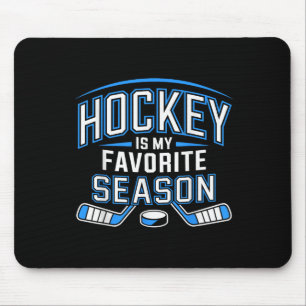 Alfombrilla De Ratón El hockey es mi juego de hockey sobre hielo más di