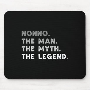 Alfombrilla De Ratón El hombre el mito la leyenda Cool Nonno