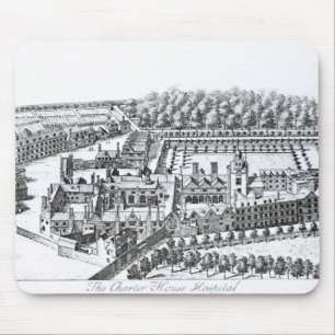 Alfombrilla De Ratón El hospital de Charterhouse, c.1720