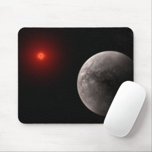 Alfombrilla De Ratón El Hot Rocky Exoplanet Trappist-1 B.