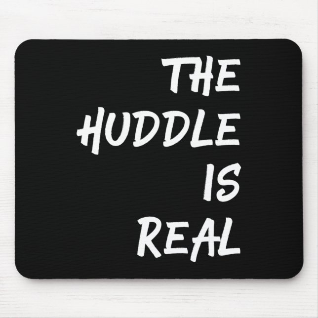 Alfombrilla De Ratón El Huddle es realmente divertido fútbol para otoño (Frente)