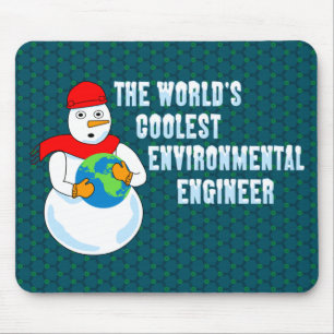 Alfombrilla De Ratón El ingeniero ambiental más genial del mundo