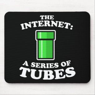 Alfombrilla De Ratón el Internet - it�s a las series de tubos - ted