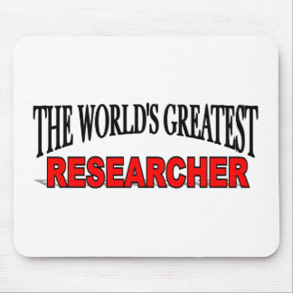 Alfombrilla De Ratón El investigador más grande del mundo