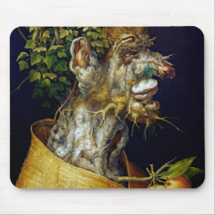 Alfombrilla De Ratón El invierno, Arcimboldo