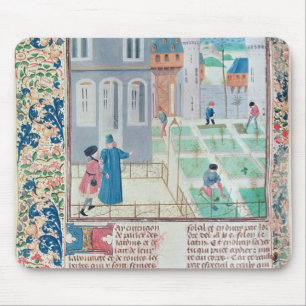 Alfombrilla De Ratón El jardín, ilustracion de 'Le Livre des'