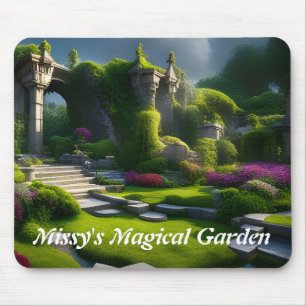 Alfombrilla De Ratón El jardín mágico de Missy