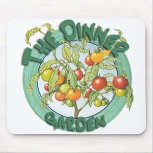 Alfombrilla De Ratón El jardín Mousepad de la cena