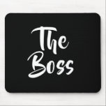 ALFOMBRILLA DE RATÓN EL JEFE<br><div class="desc">Un regalo ideal para tu jefe o un regalo divertido para tu pareja.</div>