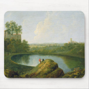 Alfombrilla De Ratón El jefe del lago Nemi (aceite en lona)