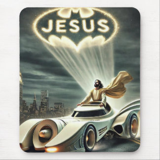 Alfombrilla De Ratón El Jesusmobile: El salvador de la noche