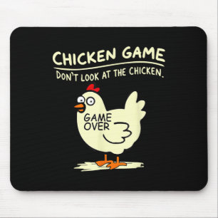Alfombrilla De Ratón El juego del pollo no mira al pollo
