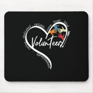 Alfombrilla De Ratón El juego gráfico de los voluntarios divertidos vue