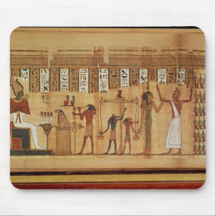 Alfombrilla De Ratón El juicio de Osiris, detalle