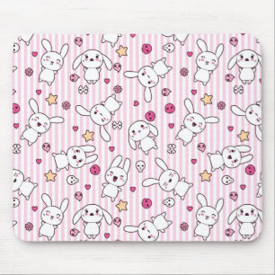 Alfombrilla De Ratón el kawaii raya el modelo