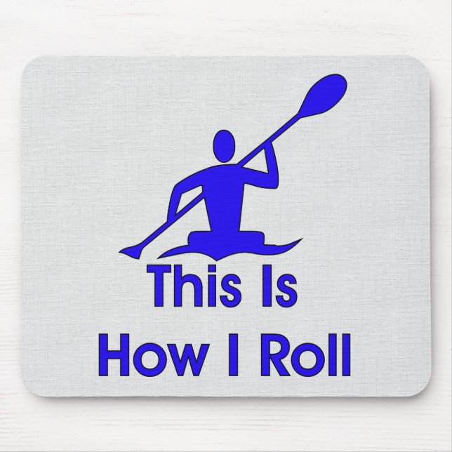 Alfombrilla De Ratón El Kayaking (Frente)